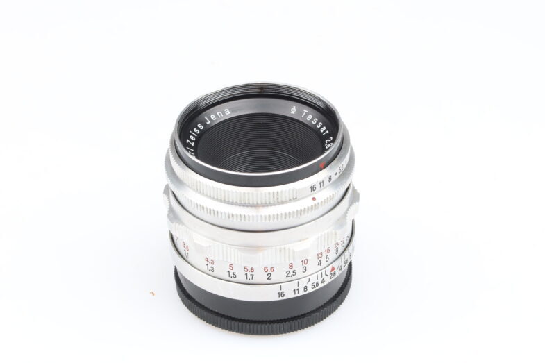 Carl Zeiss Tessar 50mm f2.8 14 Blades Objektiv M42 mount 99611 – Bild 5