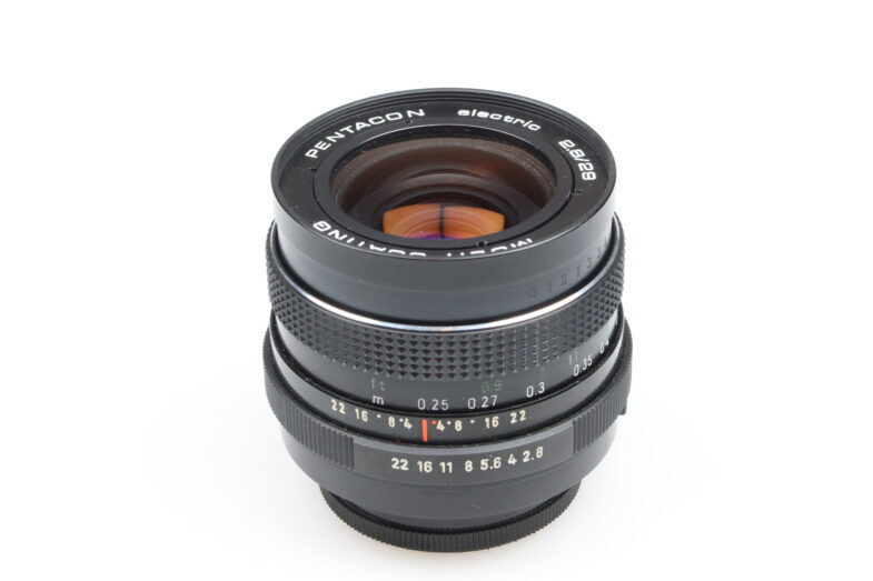 Pentacon electric MC 29mm f2.8 Objektiv M42 Anschluss 99604 – Bild 2