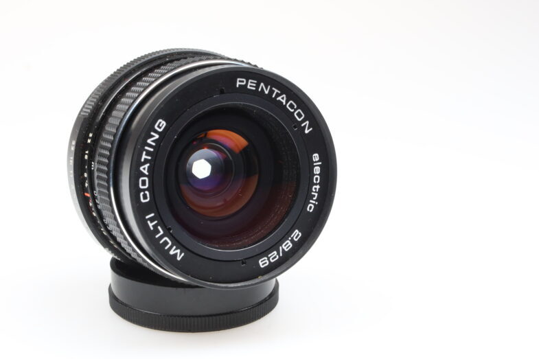 Pentacon electric MC 29mm f2.8 Objektiv M42 Anschluss 99604 – Bild 6