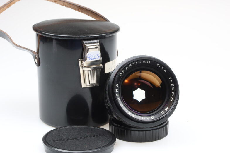 Prakticar 50mm f1.4 MC Objektiv Lens Carl Zeiss