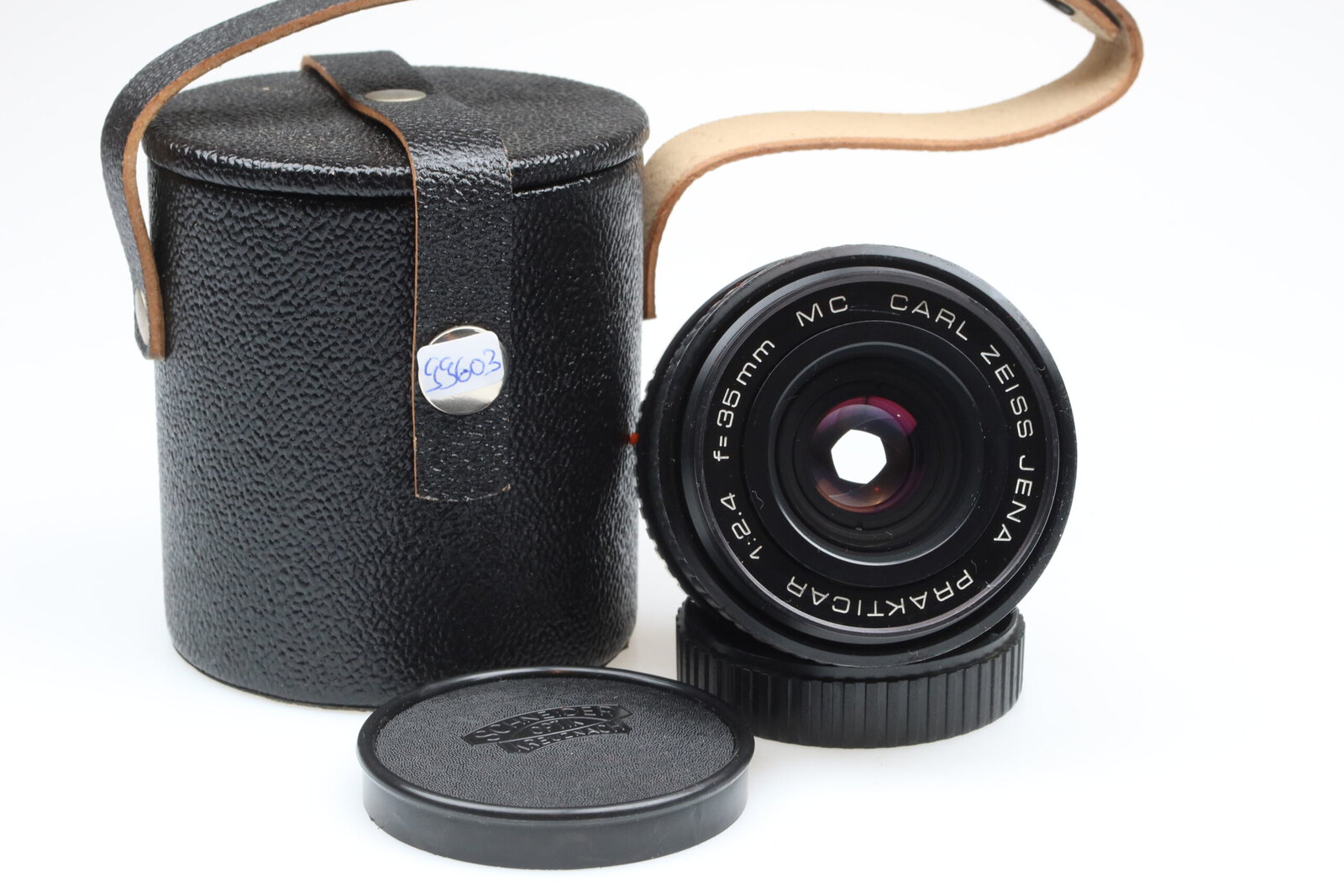 IMG_8138 Carl Zeiss Prakticar 35mm f2.4 MC Objektiv Lens 99603 near mint – Bild 1