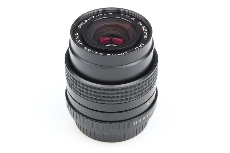 Carl Zeiss Prakticar 35mm f2.4 MC Objektiv Lens 99603 near mint – Bild 3