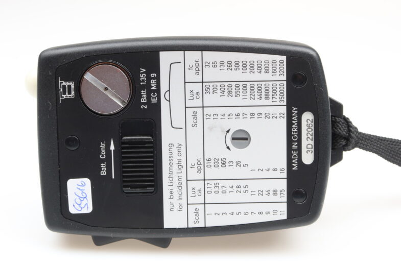 Gossen Lunasix 3 S black Belichtungsmesser Light meter 99616 – Bild 5