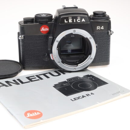 Leica R4 black schwarz Kamera Camera Body Leitz