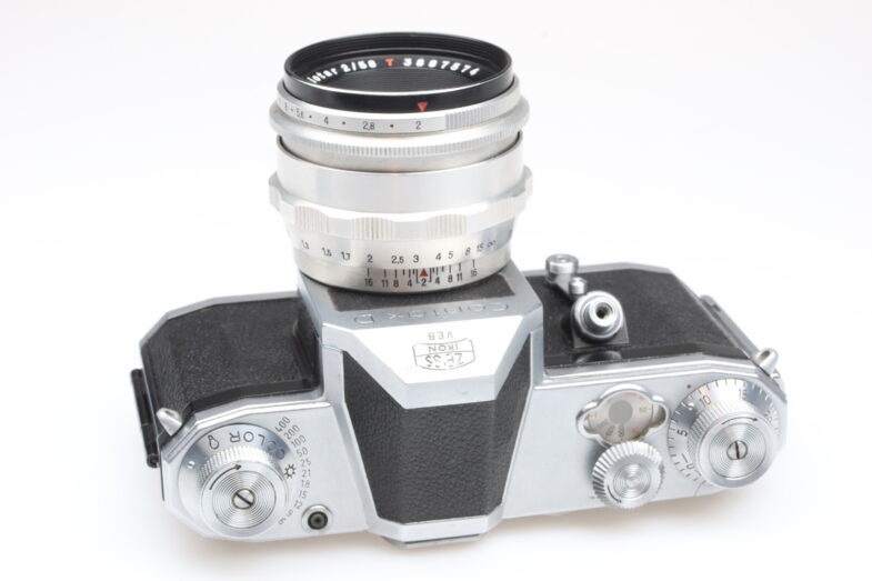 Zeiss Ikon Contax D Kamera Carl Zeiss Biotar red T 58mm f2 Objektiv 99626 - Image 6