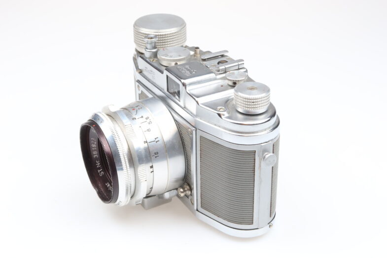 Finetta 99 Kamera Camera Saraber Finon 45mm f2.8 Objektiv 99581 – Bild 3