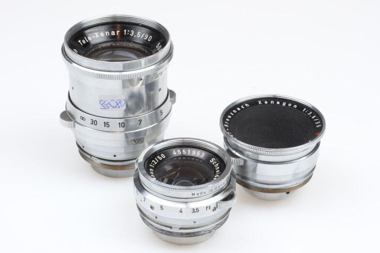 Schneider Tele-Xenar 90mm Xenagon 35mm Xenon 50mm Objektiv 99580 SET – Bild 2
