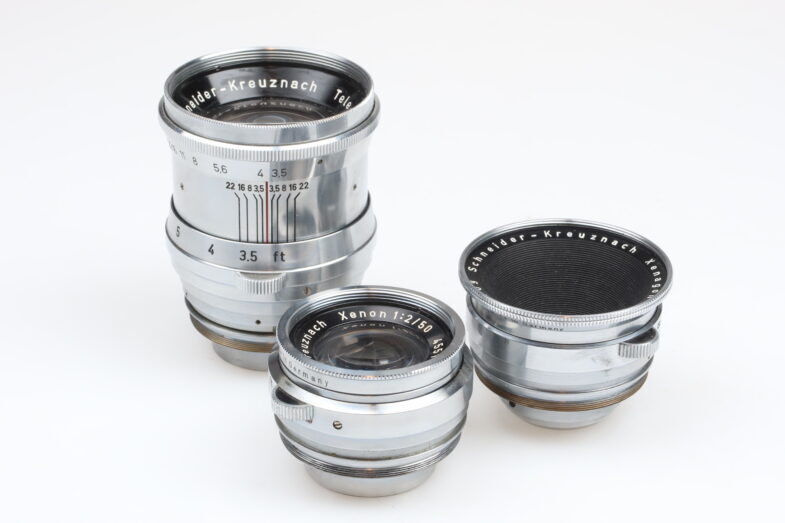 Schneider Tele-Xenar 90mm Xenagon 35mm Xenon 50mm Objektiv 99580 SET – Bild 3