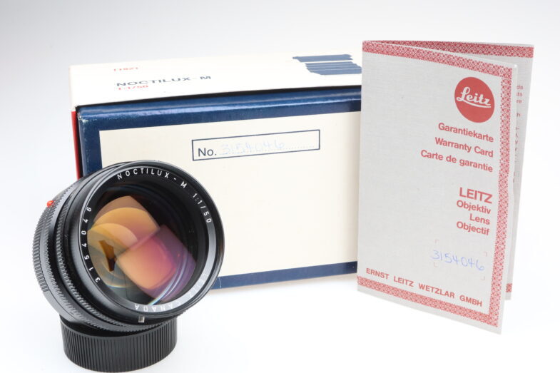 Leica Noctilux M 50mm f1.0 E60 11821 Objektiv Leitz 99662 - Image 7