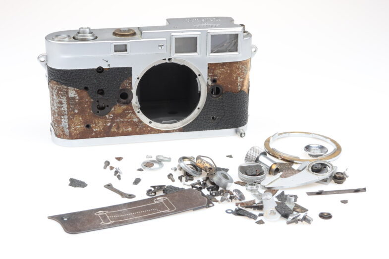 Leica M3 Kamera Ersatzteilspender Spare parts Leitz