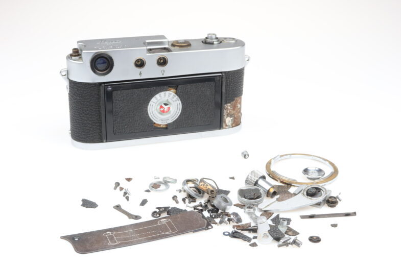 Leica M3 Kamera Ersatzteilspender Spare parts Leitz 99631 für Bastler – Bild 2