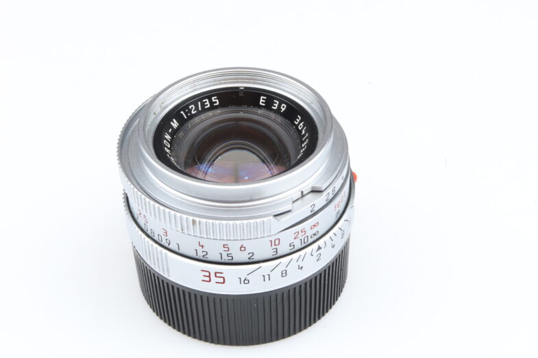 Leica Summicron M35mm f2 King of Bokeh silber Objektiv E39 Leitz 99636 near mint – Bild 3