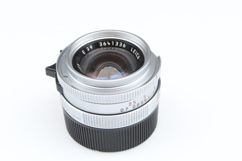 Leica Summicron M35mm f2 King of Bokeh silber Objektiv E39 Leitz 99636 near mint – Bild 4