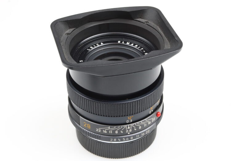 Leica Elmarit M 28mm f2.8 11333 E55 ROM Objektiv lens Leitz 99635 matching Box – Bild 2