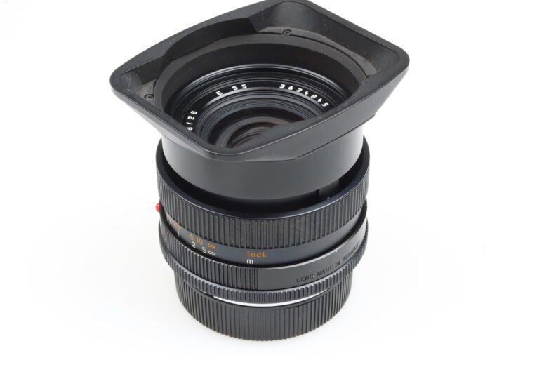 Leica Elmarit M 28mm f2.8 11333 E55 ROM Objektiv lens Leitz 99635 matching Box – Bild 4