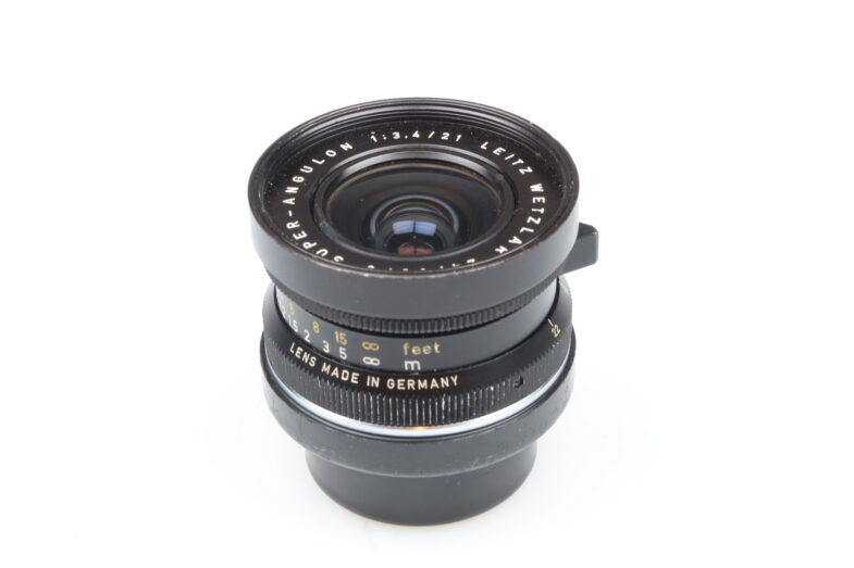 Leica Super Angulon M 21mm f3.4 Objektiv 12501 Hood Leitz 99765 – Bild 4