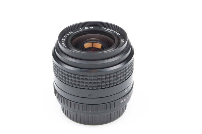 Pentacon Prakticar 28mm f2.8 MC Objektiv lens 99717 – Bild 3