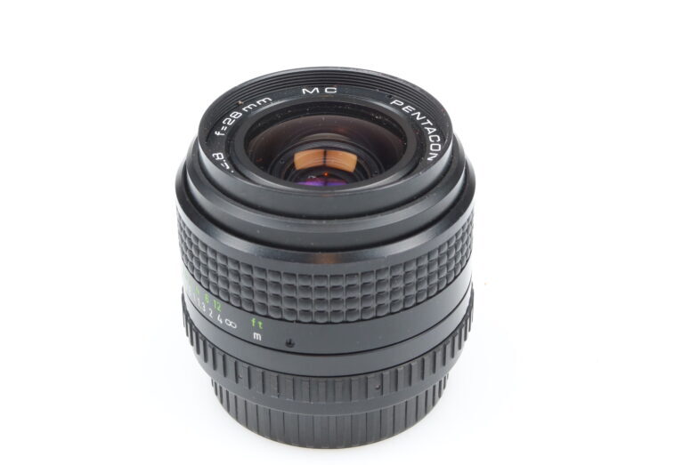 Pentacon Prakticar 28mm f2.8 MC Objektiv lens 99717 – Bild 4