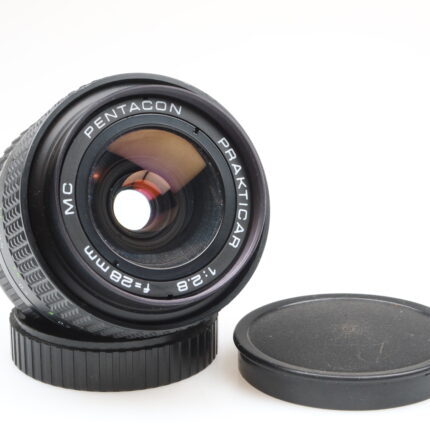 Pentacon Prakticar 28mm f2.8 MC Objektiv lens