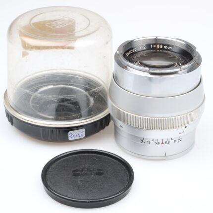 Carl Zeiss Sonnar 85mm f2 Objektiv Contarex Anschluss mount