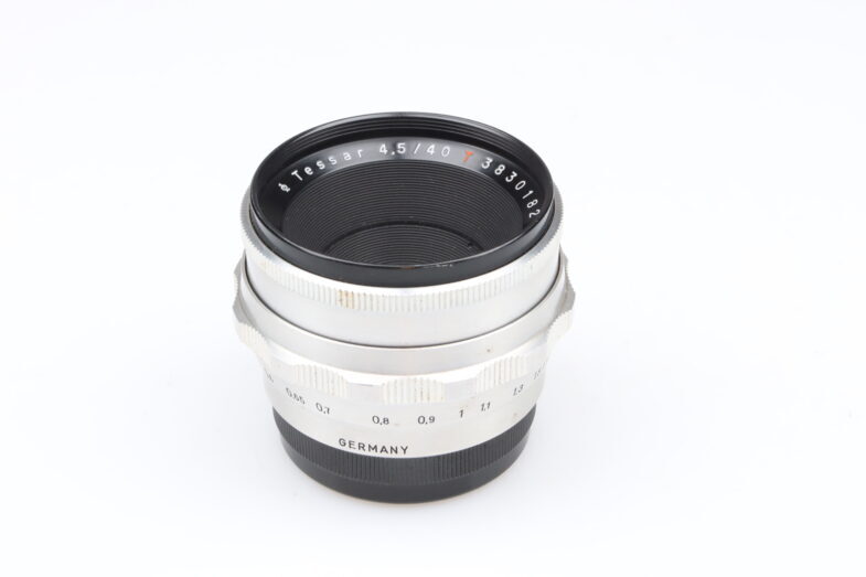 Zeiss Tessar 40mm f4.5 red T Objektiv 10 Blades  M42 Anschluss 99718 – Bild 2