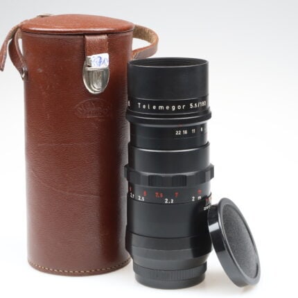 Meyer Görlitz Telemegor 180mm f5.5 Objektiv lens M42 Anschluss
