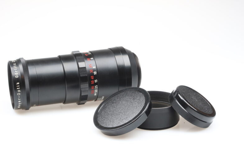Meyer Görlitz Telemegor 180mm f5.5 Objektiv lens  M42 Anschluss 99717 – Bild 2