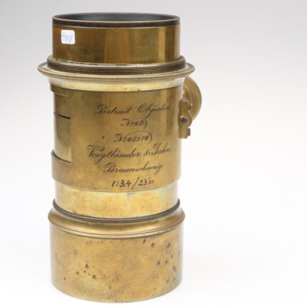 Voigtländer Braunschweig Portrait Objektiv No.4B Messing Brass
