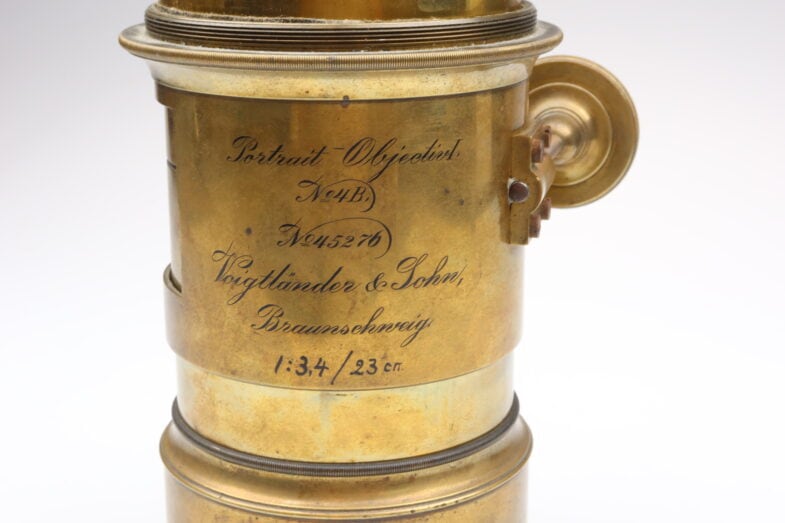 Voigtländer Braunschweig Portrait Objektiv No.4B Messing Brass 99751 – Bild 6