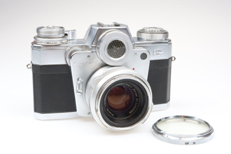 Zeiss Ikon Contarex Bullseye Kamera Planar 50mm f2 Objektiv 99756 – Bild 2