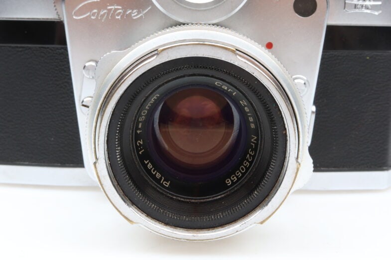 Zeiss Ikon Contarex Bullseye Kamera Planar 50mm f2 Objektiv 99756 – Bild 3