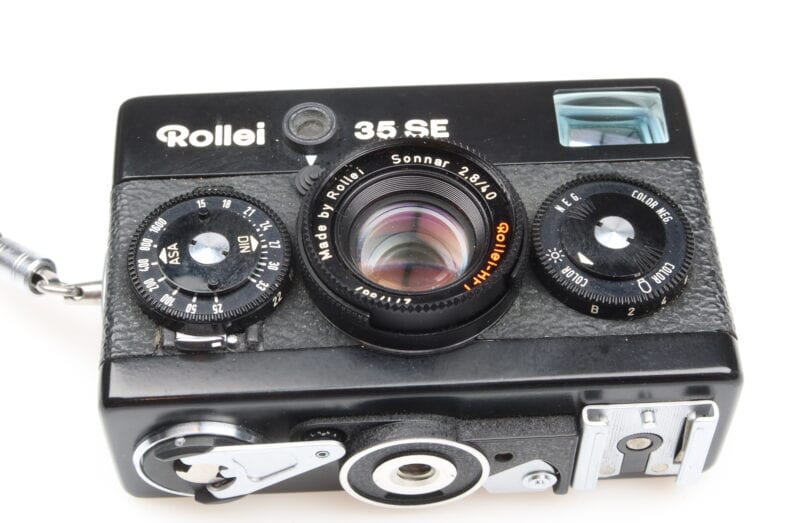 Rollei 35 SE Kamera Zeiss Sonnar 40mm f2.8 HFT Objektiv lens 99778 – Bild 7