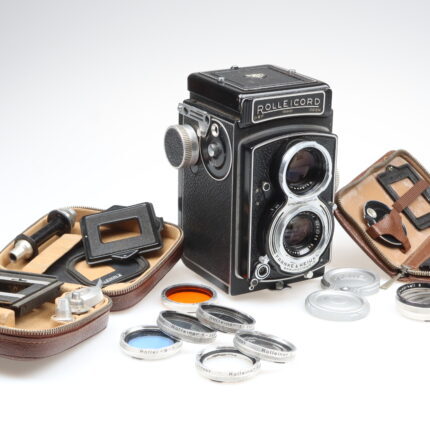 Rolleicord Va Model 1 Kamera Schneider Kreuznach Xenar 75mm f3.5 Objektiv Rollei