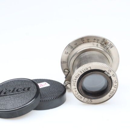 Leica Hektor 5cm f2.5 50mm Nickel Objektiv Lens Leitz