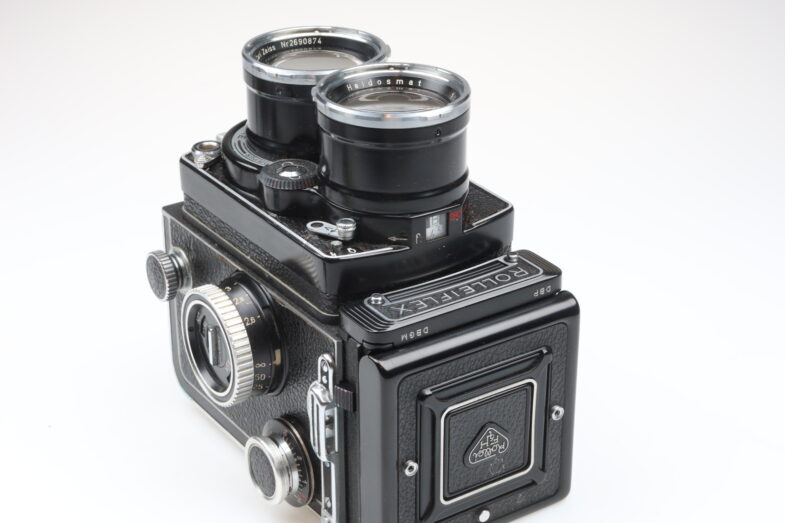 Rolleiflex Tele Kamera Carl Zeiss Sonnar 135mm f4 lens Rolleikin 99789 – Bild 7