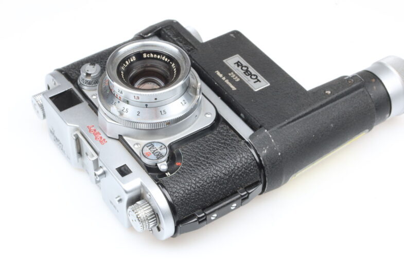 Robot Royal 24 Kamera SAWIR Motor Drive Xenon 40mm f1.9 99731 RARE - Image 4