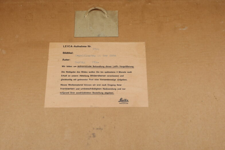 Leica Werbetafel"Segelflugtag in der Röhn" Foto Schild Leitz Wetzlar 99633 – Bild 5