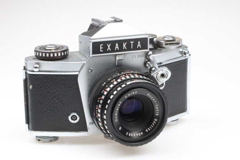 Exakta VX 1000 Vorserie Nullserie 0070 Kamera Meyer Dompilan 50mm f2.8 Objektiv