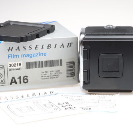 Hasselblad A16 chrome 30216 Film Magazin Typ IV