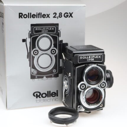 Rolleiflex 2,8GX Kamera camera Planar 80mm f2.8 HFT Objektiv Rollei