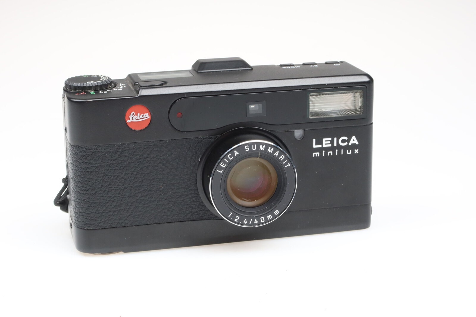 IMG_9198 Leica Minilux black Kamera Summarit 40mm f2.4 lens Leitz