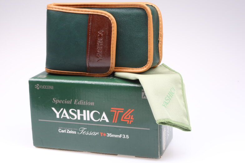 Yashica T4 green Special Edition Kamera Zeiss Tessar 35 mm f3.5 T* lens 99674 - Image 10