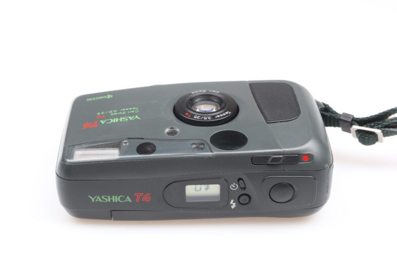 Yashica T4 green Special Edition Kamera Zeiss Tessar 35 mm f3.5 T* lens 99674 - Image 7