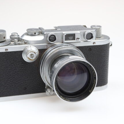 Leica III a IIIa Kamera Camera Summitar 5cm f2 Objektiv lens Leitz