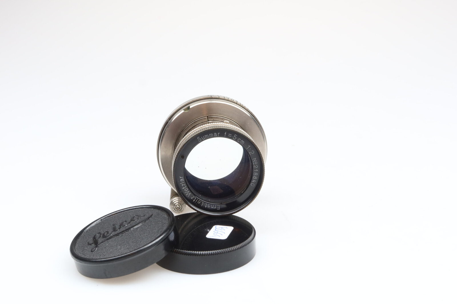 IMG_9300 Leica Summar 5cm f2 nickel black rim Objektiv lens Leitz