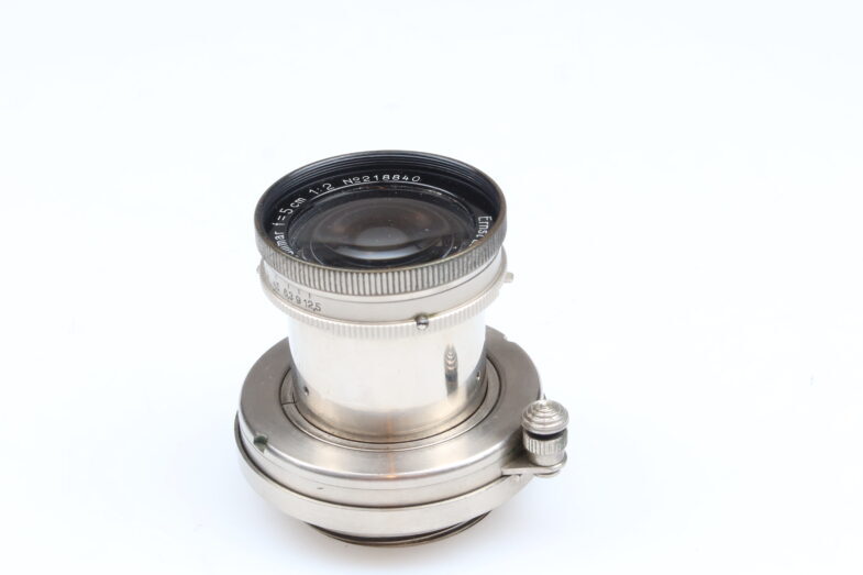 Leica Summar 5cm f2 nickel black rim Objektiv lens Leitz 99664 - Image 3