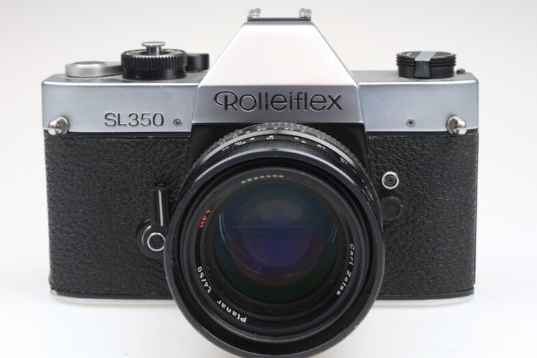 Rolleiflex SL 350 Kamera Planar 50mm f1.4 HFT Objektiv Rollei 99687 – Bild 2