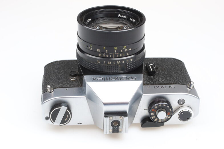 Rolleiflex SL 350 Kamera Planar 50mm f1.4 HFT Objektiv Rollei 99687 – Bild 5
