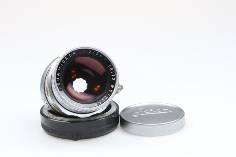 Leica Summicron M 50mm f2 V2 Objektiv lens Leitz