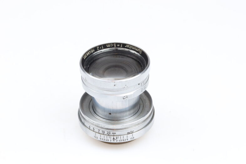 Leica Summitar 50mm f2 Objektiv lens M39 Anschluss mount Leitz 99681 – Bild 2